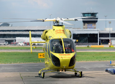 Yorkshire Air Ambulance with Instant Availability